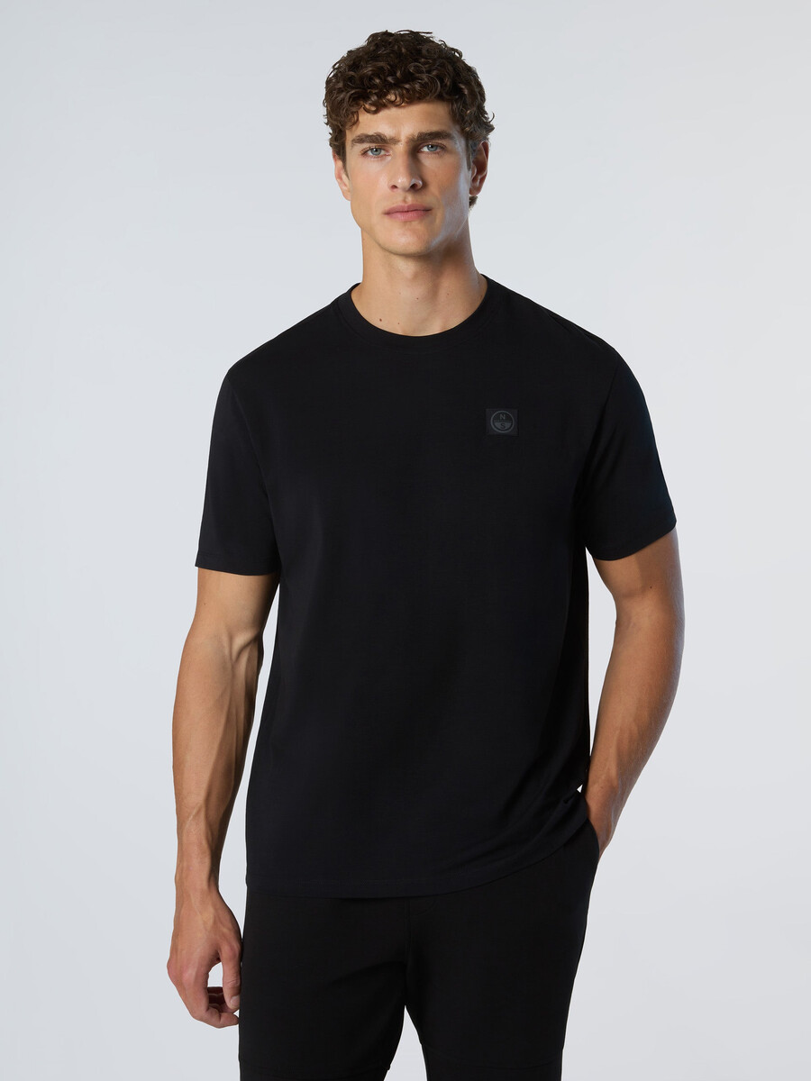 camiseta de jersey elástico