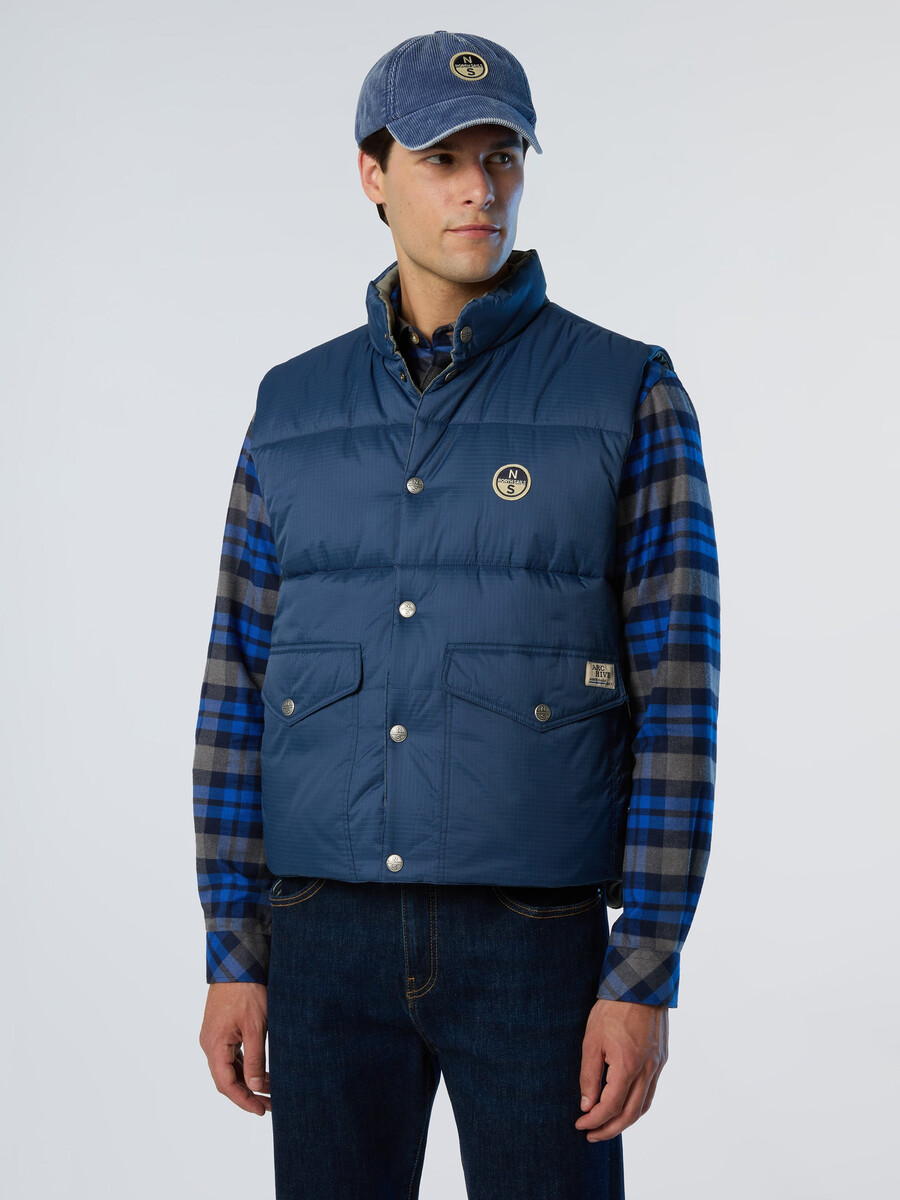 chaleco reversible shot